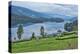 Lomen, Norway, Resort Overlooking a Beautiful Lake-Bill Bachmann-Premier Image Canvas