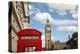 London Big Ben & Phone Booth-null-Stretched Canvas