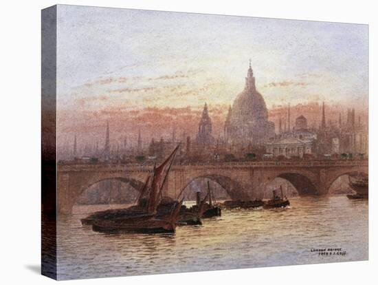 London Bridge, England-Fred E.J. Goff-Premier Image Canvas