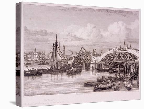 London Bridge, London, 1827-Edward William Cooke-Premier Image Canvas