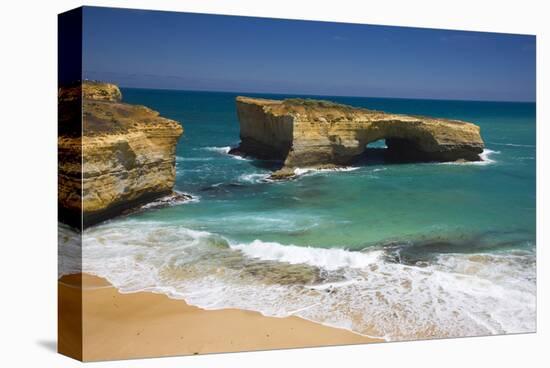 London Bridge, Port Campbell National Park, Great Ocean Road, Victoria, Australia-null-Stretched Canvas