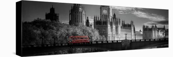 London Bus V-Jurek Nems-Stretched Canvas