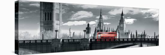 London Bus VI-Jurek Nems-Stretched Canvas