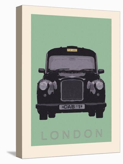 London - Cab I-Ben James-Stretched Canvas