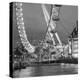 London Eye (Millennium Wheel) and Former County Hall, South Bank, London, England-Jon Arnold-Premier Image Canvas