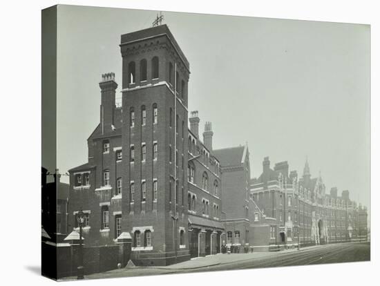 London Fire Brigade Headquarters, Seen from the Street, Southwark, London, C1900-C1935-null-Premier Image Canvas