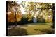 London, Kew Gardens temple of Bellona in autumn-Charles Bowman-Premier Image Canvas