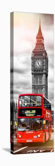 London Red Bus and Big Ben - City of London - UK - England - Photography Door Poster-Philippe Hugonnard-Premier Image Canvas