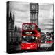 London Red Bus and Big Ben - City of London - UK - England - United Kingdom - Europe-Philippe Hugonnard-Premier Image Canvas