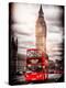 London Red Bus and Big Ben - City of London - UK - England - United Kingdom - Europe-Philippe Hugonnard-Premier Image Canvas
