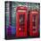 London Red Phone Boxes, Smithfield Market, London, England, United Kingdom, Europe-Mark Mawson-Premier Image Canvas