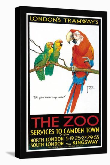 London's Tramways, The Zoo-Lawson Wood-Stretched Canvas