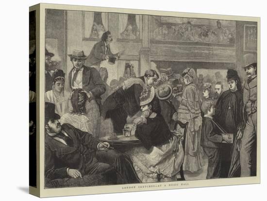 London Sketches, at a Music Hall-Sir James Dromgole Linton-Premier Image Canvas