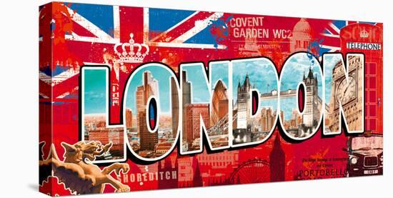 London Story-Tom Frazier-Stretched Canvas