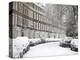 London Street in Snow, Notting Hill, London, England, United Kingdom, Europe-Mark Mawson-Premier Image Canvas