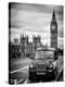 London Taxi and Big Ben - London - UK - England - United Kingdom - Europe-Philippe Hugonnard-Premier Image Canvas