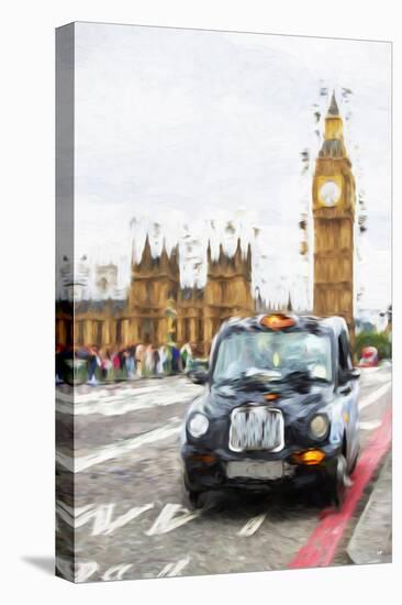 London Taxis II - In the Style of Oil Painting-Philippe Hugonnard-Premier Image Canvas
