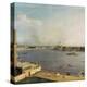 London, Thames and City as Seen from the Richmond House, 1746-1747-Canaletto-Premier Image Canvas