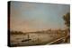 London: the Thames at Westminster and Whitehall from the Terrace of Somerset House-Canaletto-Premier Image Canvas