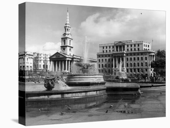 London, Trafalgar Square-null-Premier Image Canvas