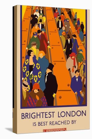 London Underground Brightest London-Vintage Apple Collection-Premier Image Canvas