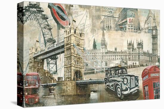 London-Tyler Burke-Stretched Canvas