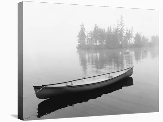 Lone Canoe, Liverpool, Nova Scotia, Canada 04-Monte Nagler-Premier Image Canvas