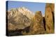 Lone Pine Peak, Eastern Sierras, Alabama Hills, Lone Pine, California-Rob Sheppard-Premier Image Canvas