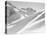 Lone Skier Shadowed by Mont Blanc-Philip Gendreau-Premier Image Canvas