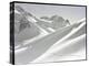 Lone Skier Shadowed by Mont Blanc-Bettmann-Premier Image Canvas