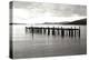 Lonely Dock BW-Dana Styber-Premier Image Canvas