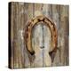 Long Barn - Horseshoe-Mark Chandon-Stretched Canvas