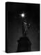 Long Exposure of the Statue of Liberty at Night-Andreas Feininger-Premier Image Canvas