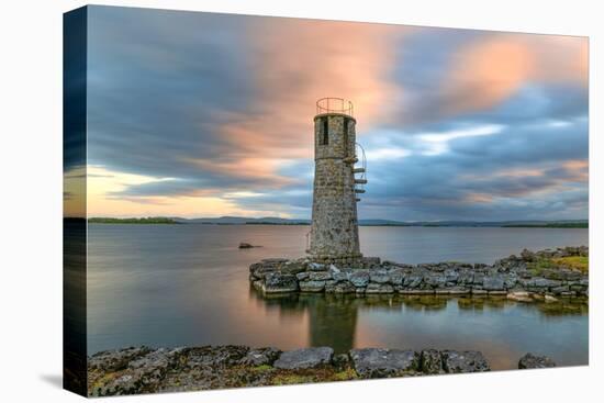 Long Exposure on Ballycurrin Lighthouse-Philippe Sainte-Laudy-Premier Image Canvas