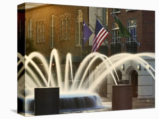 Long Exposure on Fountain, Charleston, South Carolina, USA-Adam Jones-Premier Image Canvas