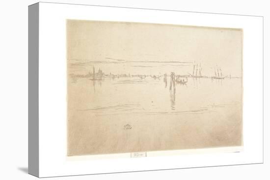 Long Lagoon from The Second Venice Set, 1879-1880-James Abbott McNeill Whistler-Premier Image Canvas
