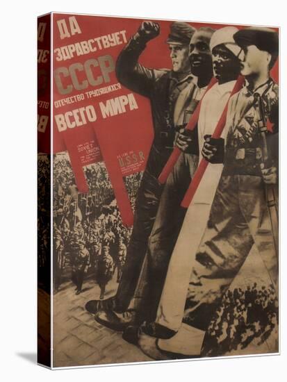 Long Live the USSR, 1931-Gustav Klutsis-Premier Image Canvas