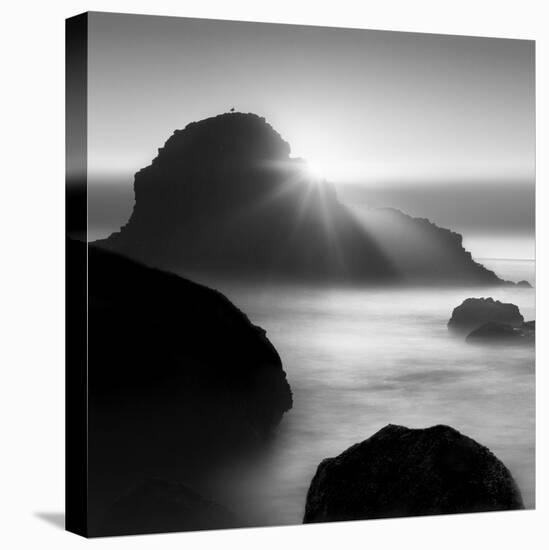 Long sunset at Indian Beach-Moises Levy-Premier Image Canvas