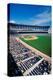 Long view of Baseball diamond and bleachers during professional Baseball Game, Comiskey Park, Il...-null-Premier Image Canvas