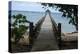 Long Wooden Pier, Coral Coast, Viti Levu, Fiji, South Pacific-Michael Runkel-Premier Image Canvas