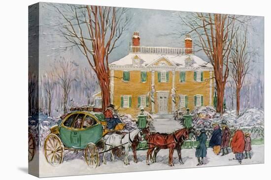 Longfellow House, Cambridge, Massachusetts, USA, C18th Century-James Preston-Premier Image Canvas