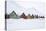 Longyearbyen Houses, Spitsbergen, Svalbard, Arctic Circle, Norway, Scandinavia-Stephen Studd-Premier Image Canvas