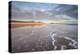 Looking across Embleton Bay Just after Sunrise Towards the Sunlit Sand Dunes-Lee Frost-Premier Image Canvas