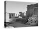 Looking Across Street Toward Houses "Acoma Pueblo. [NHL New Mexico]" 1933-1942-Ansel Adams-Stretched Canvas