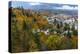 Looking Down into Autumn in Downtown Nelson, British, Columbia, Canada-Chuck Haney-Premier Image Canvas