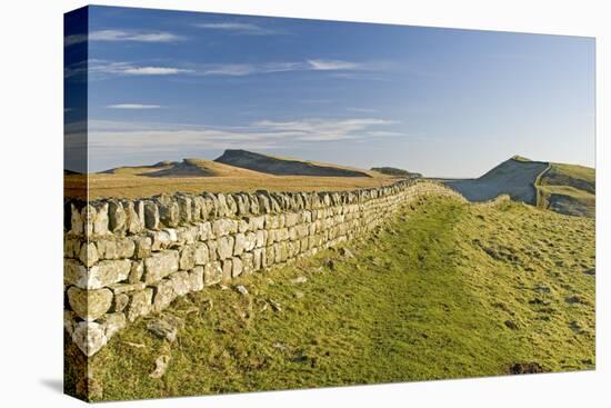 Looking East to Kings Hill and Sewingshields Crag, Hadrians Wall, England-James Emmerson-Premier Image Canvas