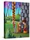 Looking For Rapunzel-Cindy Thornton-Stretched Canvas