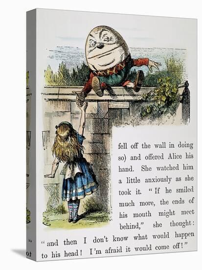 Looking Glass-John Tenniel-Premier Image Canvas