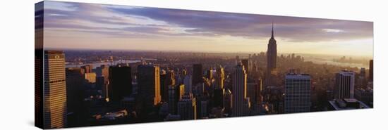 Looking Out Over Manhattan-Bob Krist-Stretched Canvas