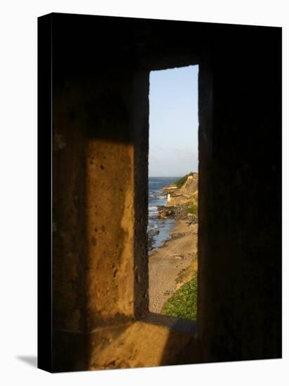 Looking Through A Sentry Box, Old San Juan, Puerto Rico-Maresa Pryor-Premier Image Canvas